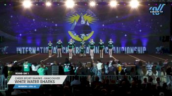 Cheer Sport Sharks - Vancouver - White Water Sharks [2024 L1 - U16 - A Day 1] 2024 Sea to Sky International Cheer & Dance Championship