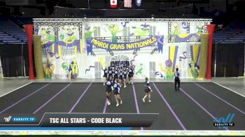 TSC All Stars - Code Black [2021 L5 Junior Coed] 2021 MG Bead Blast