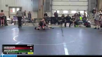 92 lbs Round 3 (8 Team) - Weston Burgers, PA Alliance Red vs Jacob Endzel, Warhawks Black