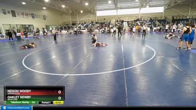 49 lbs Quarterfinal - Oakley Newby, Westlake vs Neison Woody, Uintah Utes