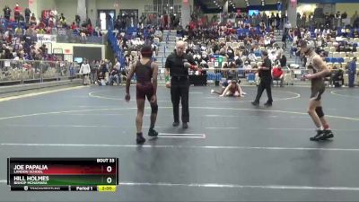 106 lbs Champ. Round 1 - Hill Holmes, Bishop McNamara vs Joe Papalia, Landon School