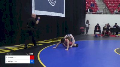 57 kg Rnd Of 64 - Theodore Flores, Izzy Style Wrestling vs Jake Knight, Iowa