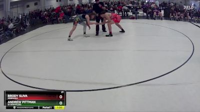 168 lbs Cons. Round 3 - Brody Sliva, Nebraska vs Andrew Pittman, GI Grapplers