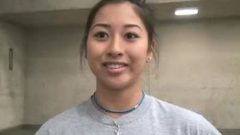 Lauren Li of Metroplex, 3rd on FX, 10th AA Jr B