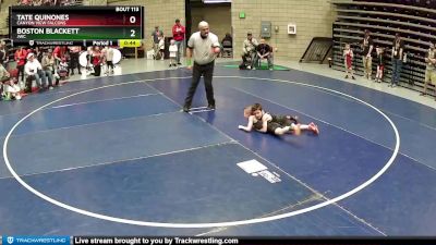 54 lbs Cons. Round 2 - Tate Quinones, Canyon View Falcons vs Boston Blackett, JWC