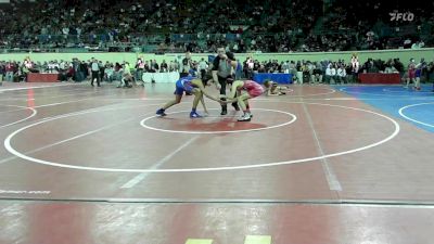 118 lbs Round Of 64 - Chris Mancilla, Yukon vs Vegas Brown, Taft Middle School