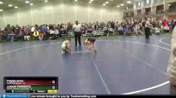 85 lbs Round 1 (6 Team) - Logun Pankratz, South Dakota Lightning vs Tyson Syth, Montana Silver