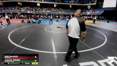 5A 106 lbs Semifinal - Jose Palacios, Hereford vs Aodhan Jimenez, Killeen Ellison