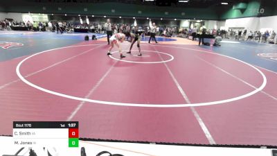 106 lbs Consi Of 16 #1 - Caden Smith, VA vs Mason Jones, IN