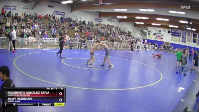 120 lbs Semifinal - Rigoberto Gonzlez Tapia, Scappoose Wrestling vs Riley Vaughan, Sweet Home