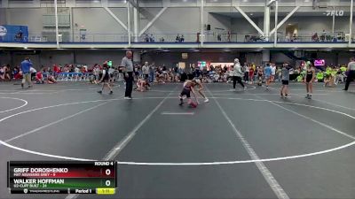 72 lbs Round 4 (8 Team) - Walker Hoffman, U2-Cliff Built vs Griff Doroshenko, Mat Assassins Grey