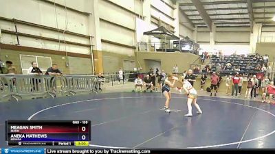 135 lbs Cons. Round 2 - Meagan Smith, Idaho vs Aneka Mathews, Nevada