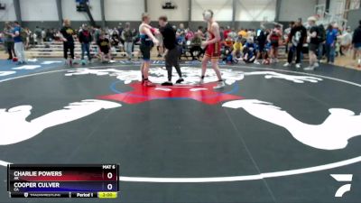 149 lbs Round 4 - Charlie Powers, AK vs Cooper Culver, CA