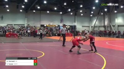 133 lbs Round of 32 - Gabe Townsell, Stanford vs Charles Tucker, Cornell University