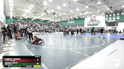 126 lbs Cons. Round 2 - Lizbeth Vargas, Pacifica Oxnard vs Regina Seyfi, Burroughs