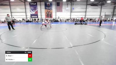 145 lbs Consi Of 64 #1 - Shane Neal, NY vs Wyatt Hicks, SC