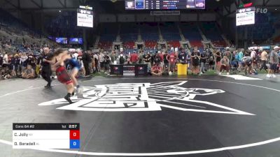 138 lbs Cons 64 #2 - Caleb Jolly, New York vs David Baradell, Alabama