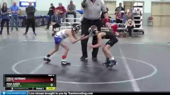 56 lbs Finals (2 Team) - Cruz Astrino, M2TC vs Max Sako, Terps Xtreme
