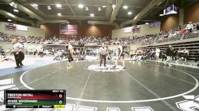 Quarterfinal - Ryker Woodward, South Summit vs Trexton Nicoll, Canyon View