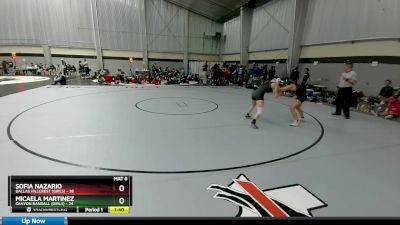 120 lbs Placement (4 Team) - Micaela Martinez, Canyon Randall (Girls) vs Sofia Nazario, Dallas Hillcrest (Girls)