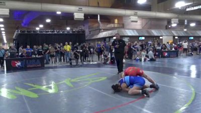 122 lbs Quarters - Regina Stoeser, Berge Elite Wrestling Academy vs Alejandra Valdiviezo, Poway High School Wrestling