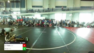 65 lbs Consolation - Evan Thiele, Coachella Valley WC vs Koa Cu, Savage House WC