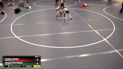 76 lbs Semis & 1st Wrestleback (8 Team) - Jaxsen Godes, Lakeville vs Dennis Matthews, Wayzata