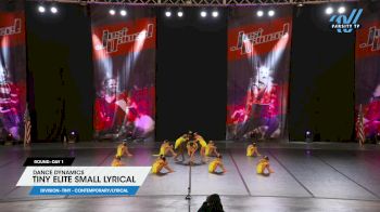 Dance Dynamics - Tiny Elite Small Lyrical [2024 Tiny - Contemporary/Lyrical Day 1] 2024 Just Dance Houston Showdown