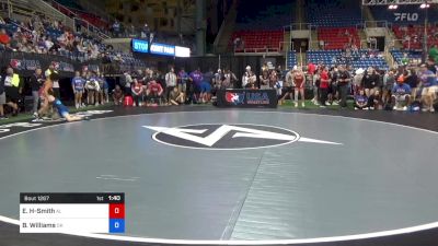 122 lbs Semis - Evelyn Holmes-Smith, Alabama vs Bella Williams, Oklahoma