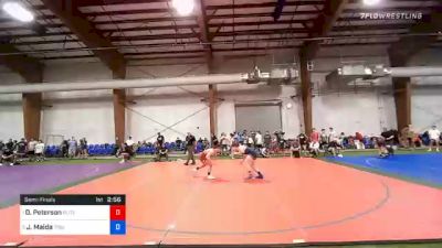 132 lbs Semifinal - Dean Peterson, Elite Wrestling vs Jack Maida, Triumph