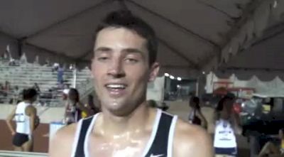 John Ricardi Idaho State - GREAT INTERVIEW steeple qualifier 2010 NCAA West Preliminary