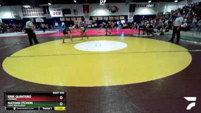 126 lbs Semifinal - Erik Quintero, Lakeside vs Nathan Itchon, Long Beach Poly