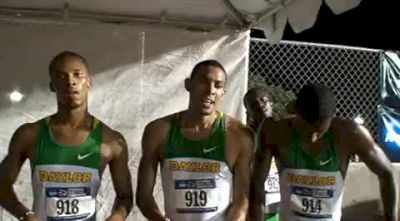 Baylor men 4x400 qualifiers 2010 NCAA West Region