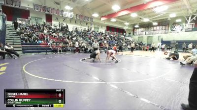 165 lbs 1st Place Match - Collin Guffey, Granite Hills vs Diesel Hanel, Liberty