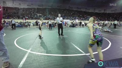 64 lbs Consi Of 16 #2 - Easton Rounds, Noble Takedown Club vs Clayton Chenowith, Perry Wrestling Academy