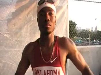 Rakieem Salaam Oklahoma 200 qualifier 2010 NCAA West Region