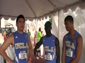 UCLA men 4x100 qualifier 2010 NCAA West Region