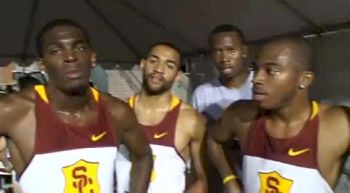 USC men 4x400 qualifiers 2010 NCAA West Region