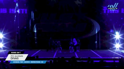PTC Allstars - Divas [2024 L1 Tiny - Novice - Restrictions - D2 Day 1] 2024 The U.S. Finals: Worcester