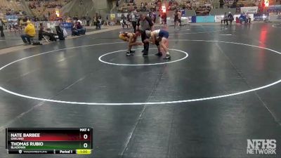 AA 126 lbs Cons. Round 3 - Nate Barbee, Oakland vs Thomas Rubio, Blackman