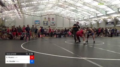 97 kg Consi Of 8 #2 - Edgar Ruano, Clarion RTC vs Kevin Snyder, Ohio State-Unattached