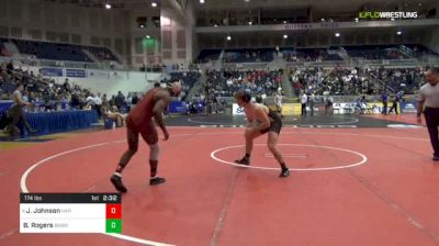 174 lbs Consi of 8 #2 - Josef Johnson, Harvard vs Bryce Rogers, Brown