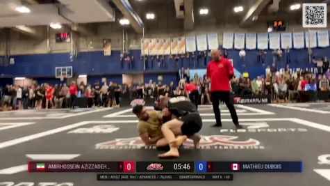 Amirhossein Azizzadehroshan vs Mathieu Dubois 2024 ADCC Montreal Open