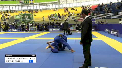 THIAGO RIBEIRO DOS SANTOS vs LUIZ FELIPE PINTO 2024 Brasileiro Jiu-Jitsu IBJJF