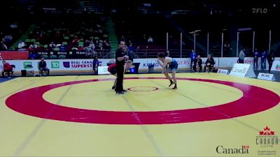 79kg Quarterfinal - Asher Herrod, UBC vs Caius Harbridge, Guelph WC