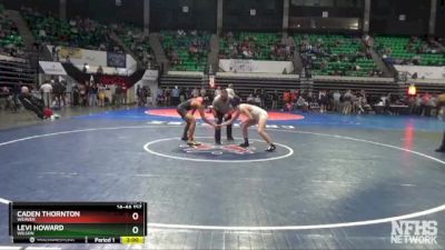 1A-4A 157 Quarterfinal - Caden Thornton, Weaver vs Levi Howard, Wilson