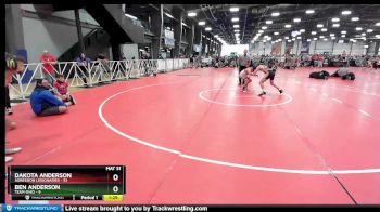 110 lbs Rd# 8- 12:30pm Saturday Final Pool - Dakota Anderson, Agression Legionaries vs Ben Anderson, Team Ohio