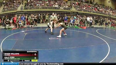 125 lbs Quarterfinal - Ryker Williams, Richfield vs Kale Zorn, Fremont Wrestling Club