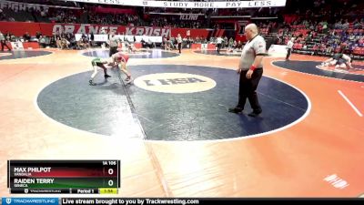 1A 106 lbs Quarterfinal - Max Philpot, Vandalia vs Raiden Terry, Seneca