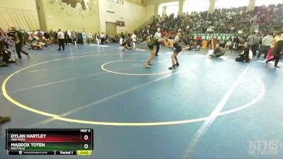 154 Boys Cons. Semi - Maddox Toten, Holtville vs Dylan Hartley, Mar Vista